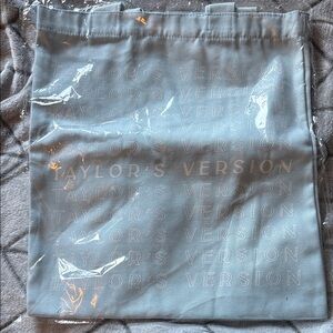Taylor Swift Taylor’s Version Tote Bag Blue Official Merchandise